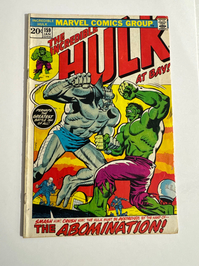 INCREDIBLE HULK #159 VG