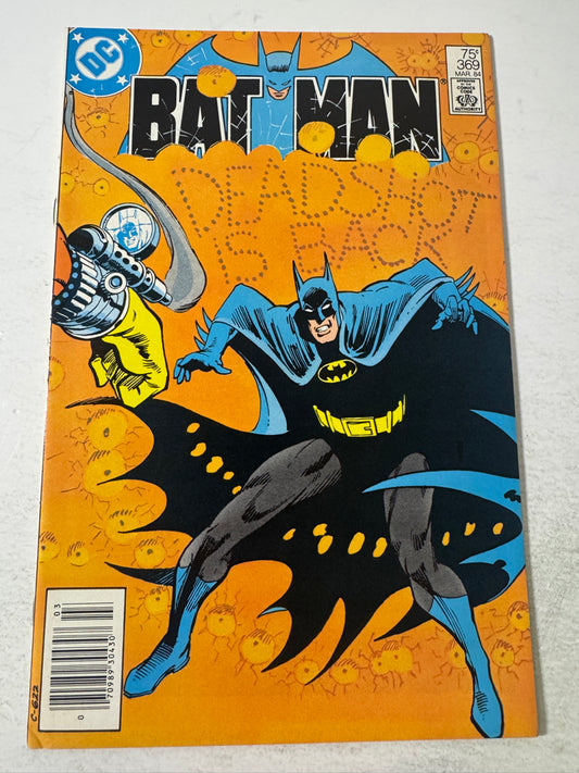 BATMAN #369 VF- NEWSSTAND