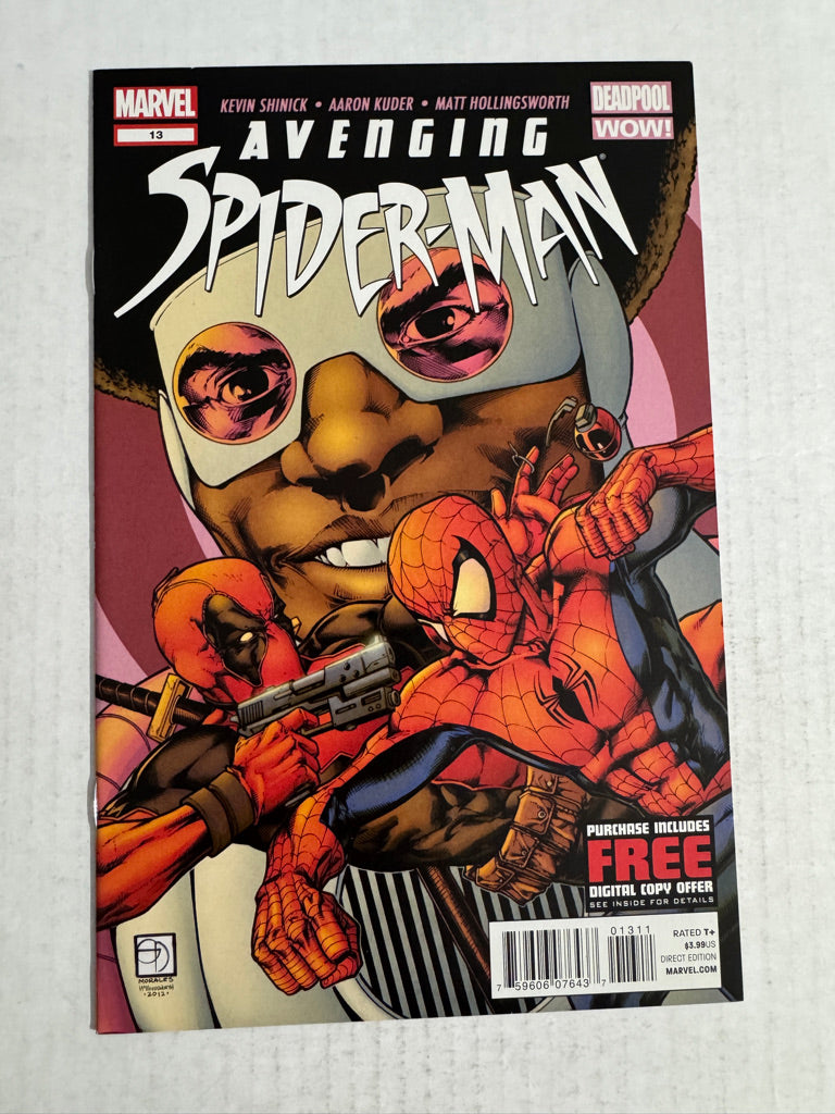 AVENGING SPIDER-MAN #13 NM Shane Davis Cover