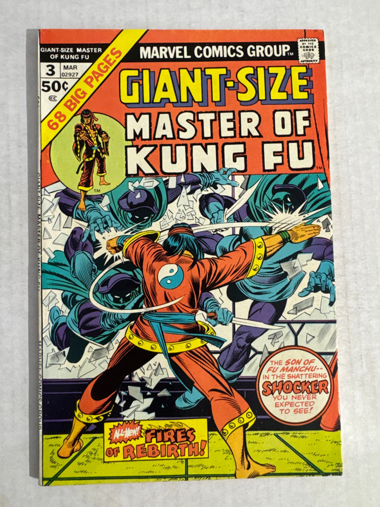 GIANT-SIZE MASTER OF KUNG FU #3 VF