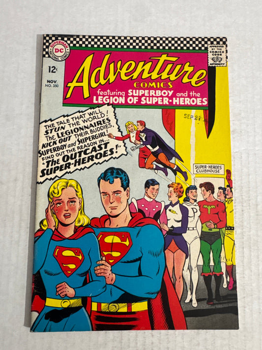 ADVENTURE COMICS #350 FN 1ST APPEARNACE