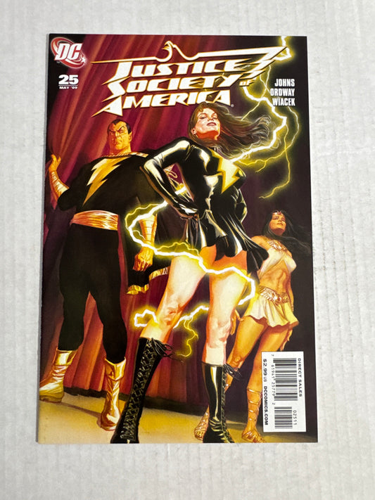 JUSTICE SOCIETY OF AMERICA #25 Vol 3 Alex Ross Cover