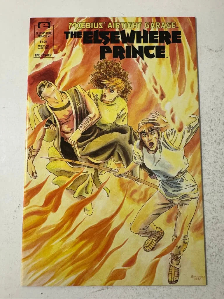 MOEBIUS' AIRTIGHT GARAGE THE ELSWHERE PRINCE #1-6 NM Set