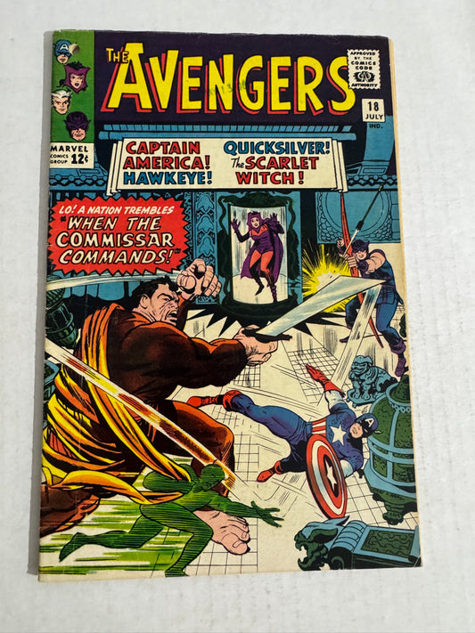 AVENGERS #18 VG