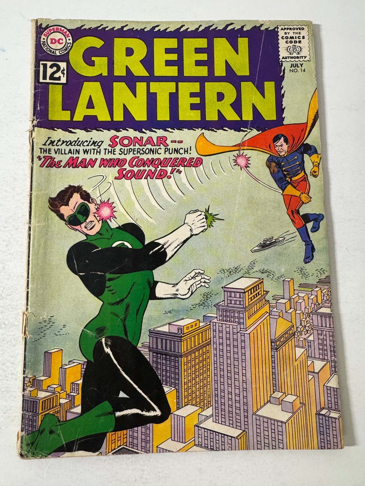 GREEN LANTERN #14 GD 1ST APPEARANCE