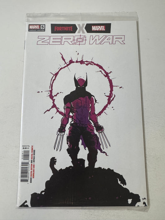 FORTNITE MARVEL ZERO WAR #5 NM 1:25 Mustard Variant Sealed