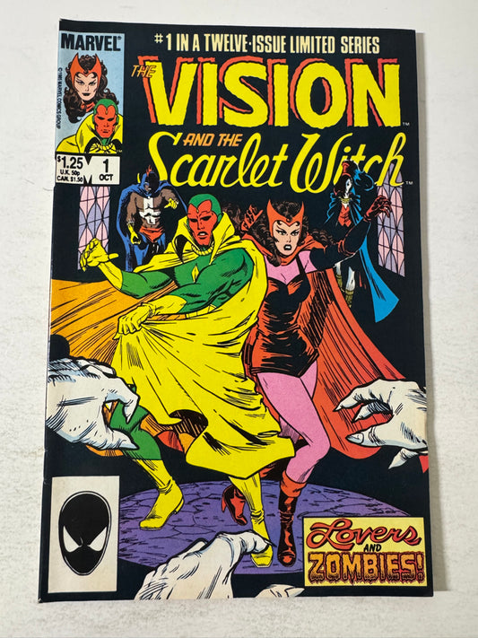 VISION AND THE SCARLET WITCH #1 Vol 2 VF/NM