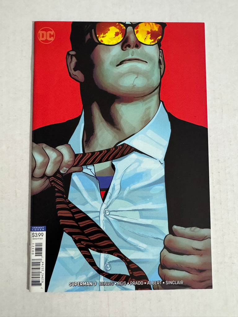 SUPERMAN #3 Vol 5 NM Adam Hughes Variant
