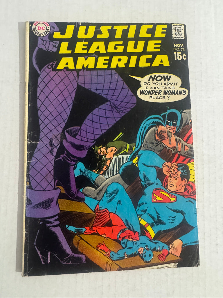 JUSTICE LEAGUE OF AMERICA #75 GD 1ST APPEARANCE