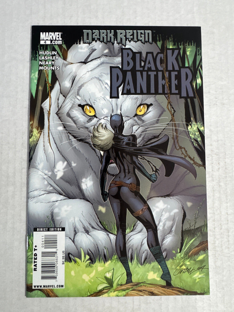 BLACK PANTHER #4 Vol 5 NM J Scott Campbell Cover