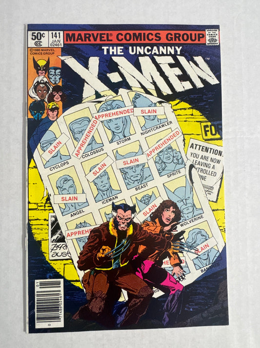 UNCANNY X-MEN #141 NM-  1ST APPEARANCE John Byrne Cover NEWSSTAND