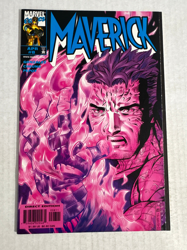 MAVERICK #8 NM Jimmy Cheung Cover