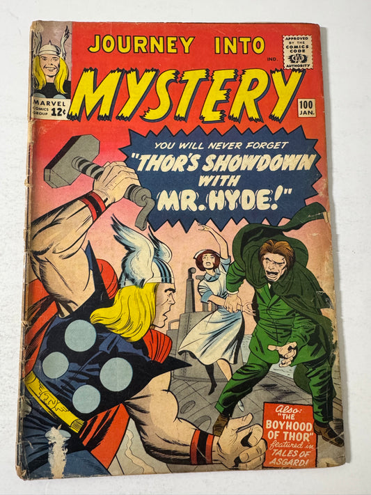 JOURNEY INTO MYSTERY #100 FR/GD