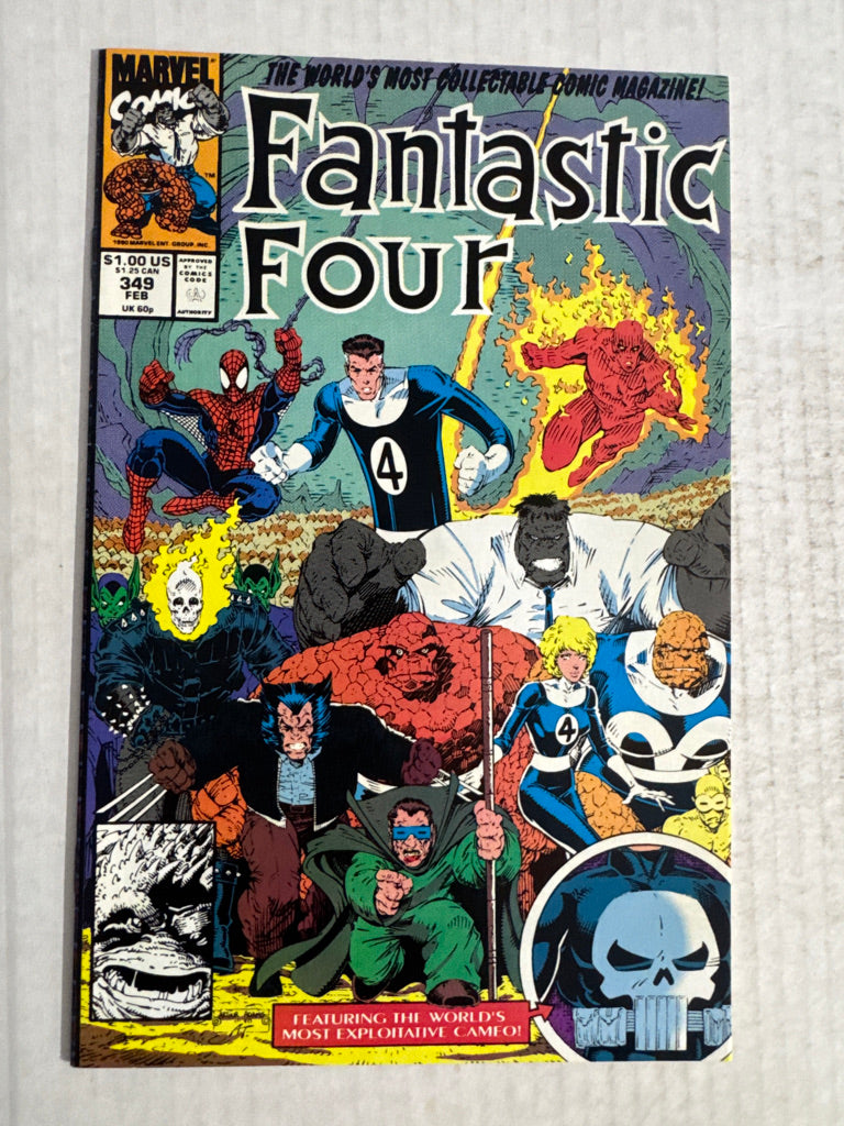 FANTASTIC FOUR #349 Arthur Adams Cover