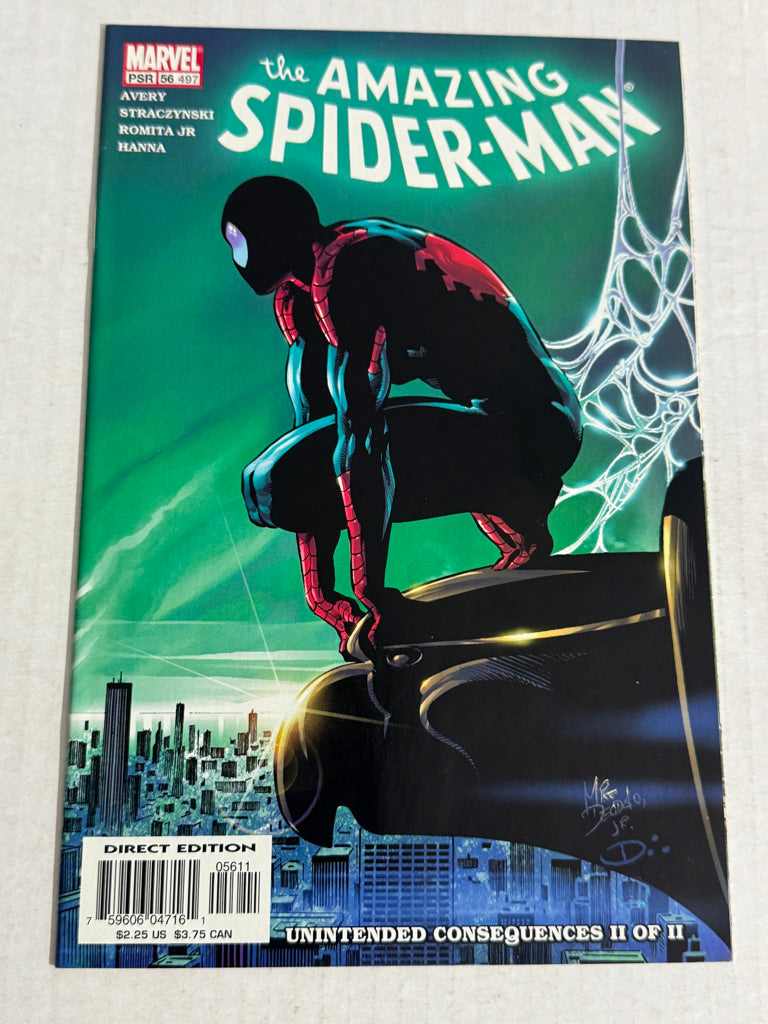 AMAZING SPIDER-MAN #56 Vol 2 NM Mike Deodato Jr Cover