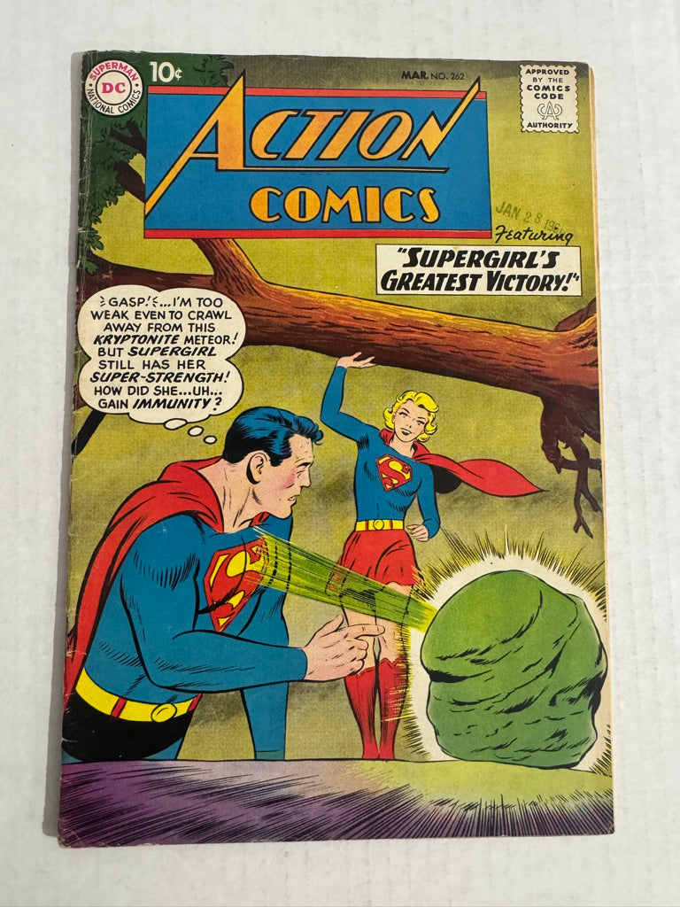 ACTION COMICS #262 VG+