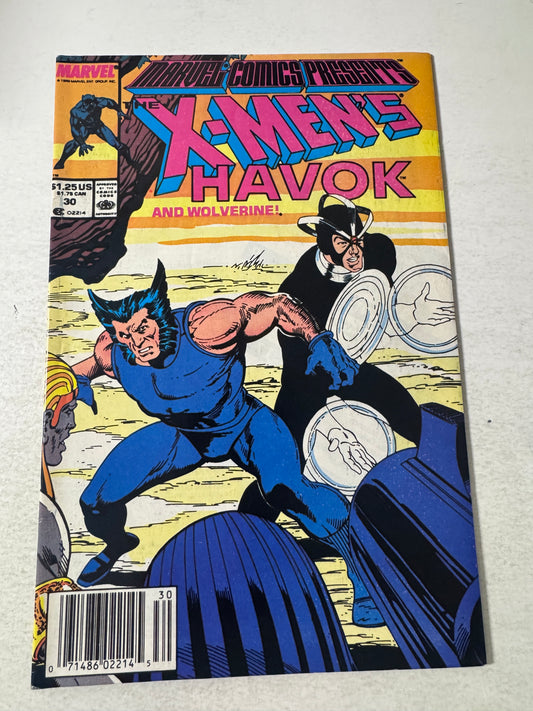 MARVEL COMICS PRESENTS #30 FN/VF NEWSSTAND