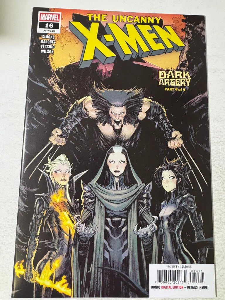 UNCANNY X-MEN #16 Vol 6 NM