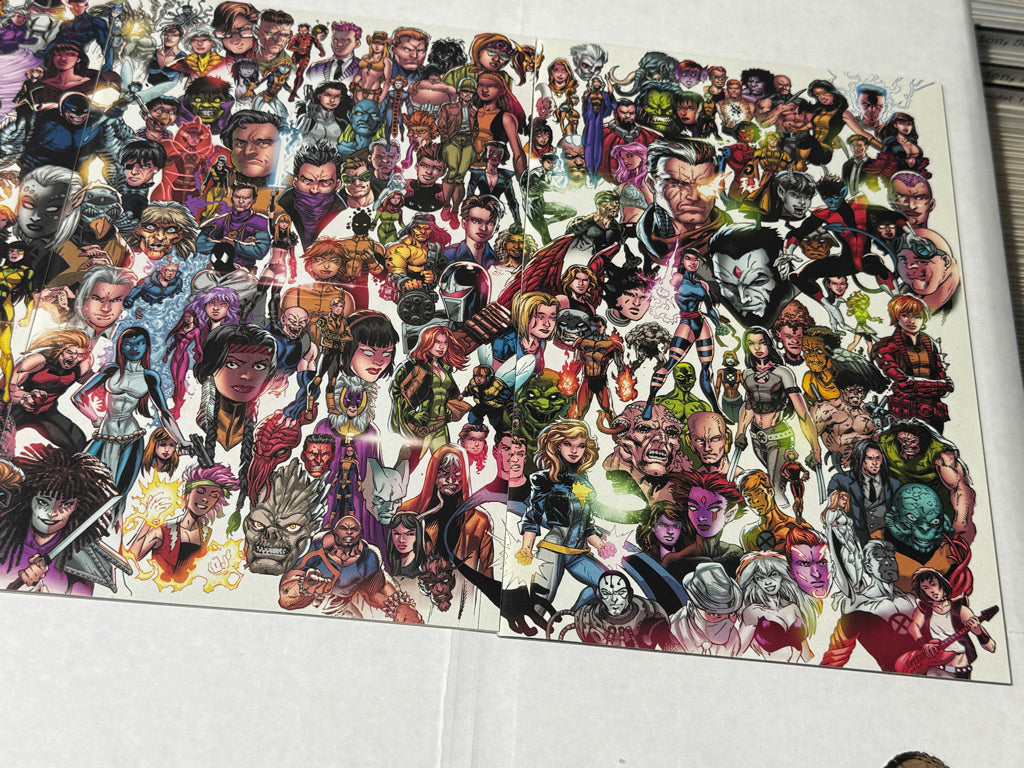 MARK BAGLEY X-MEN CONNECTING VARIANT SET NM
