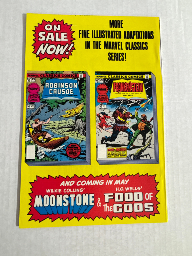 MARVEL CLASSICS COMICS Frankenstein #20 NM-