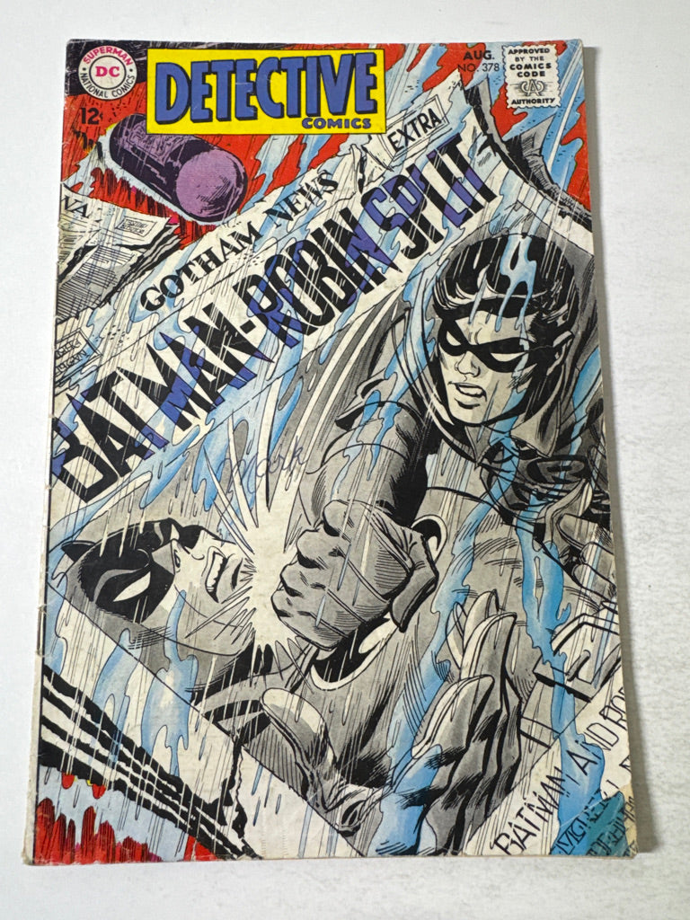 DETECTIVE COMICS #378 GD+