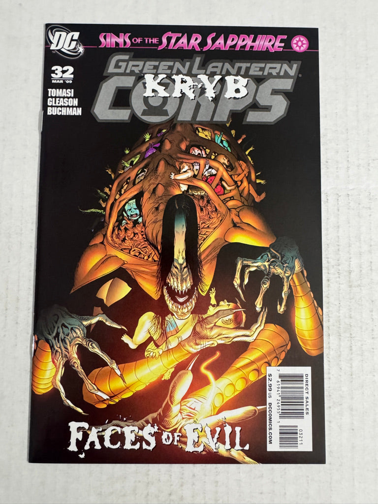 GREEN LANTERN CORPS #32 Vol 2 NM Patrick Gleason Cover