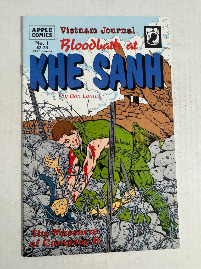 VEITNAM JOURNAL Bloodbath at Khe Sanh #1-4 VF/NM