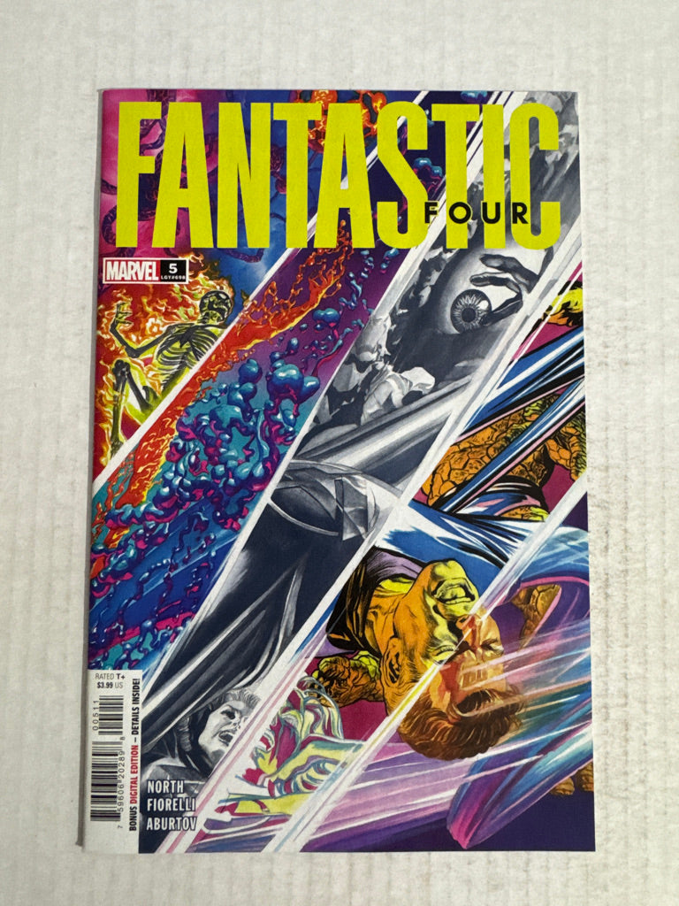 FANTASTIC FOUR #5 Vol 7 Alex Ross Cover