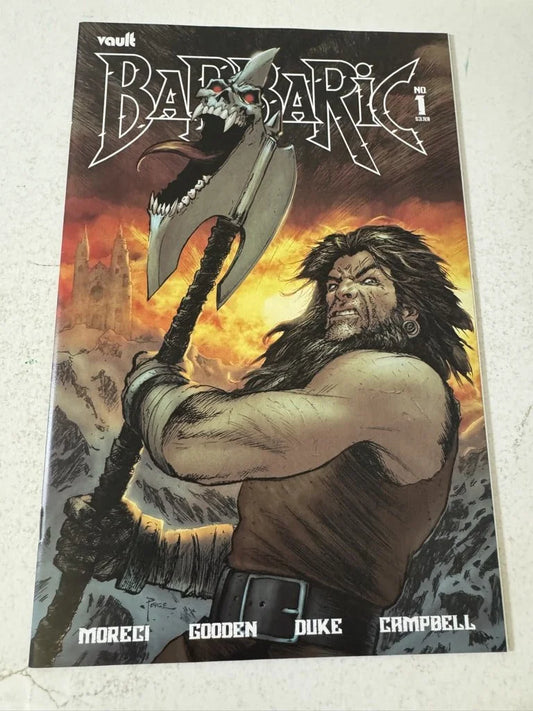 BARBARIC #1 NM 1:30 Darick Robertson Variant