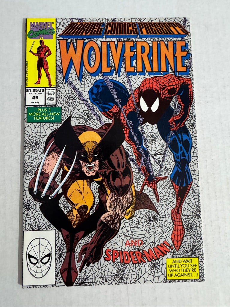 MARVEL COMICS PRESENTS #49 NM Erik Larsen Cover