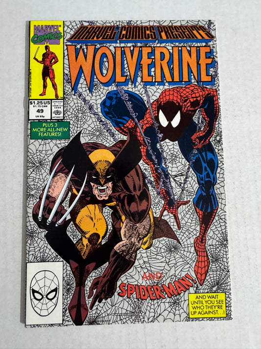 MARVEL COMICS PRESENTS #49 NM Erik Larsen Cover