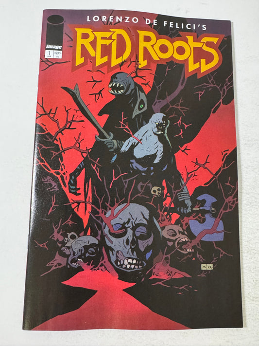 RED ROOTS #1 NM Mike Mignola Variant