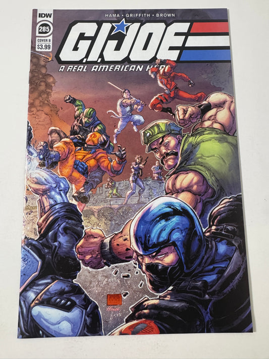 GI JOE A Real American Hero #285 NM B Variant
