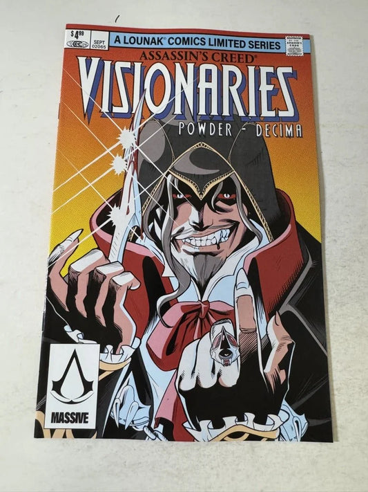 ASSASSIN'S CREED Visionaries #1 NM Wolverine Homage D Variant