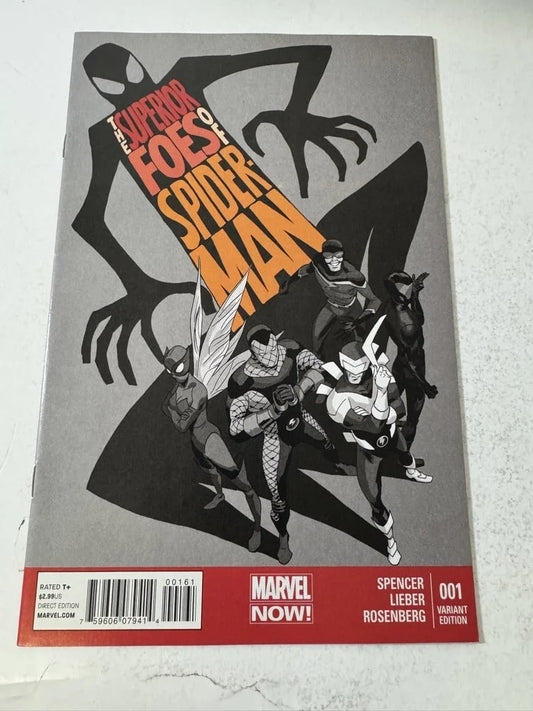 SUPERIOR FOES OF SPIDER-MAN #1 NM- B/W Variant