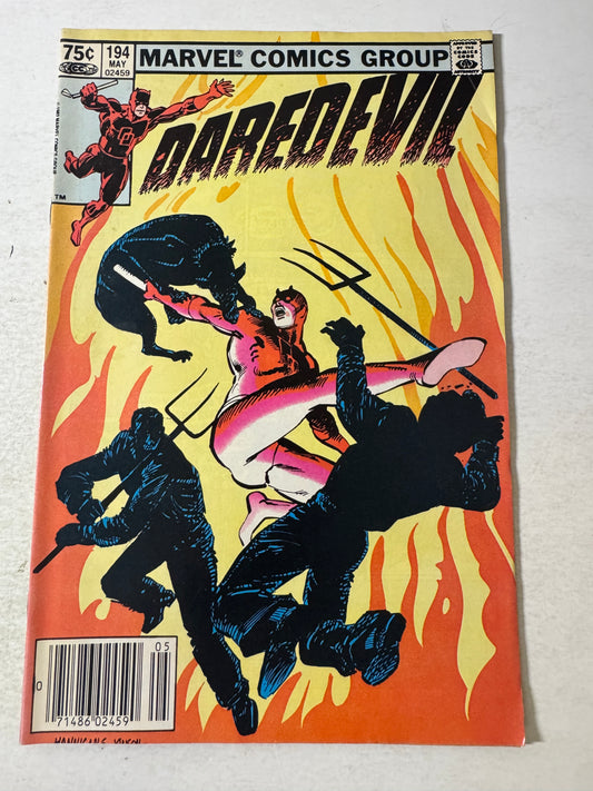 DAREDEVIL #194 FN CANADIAN PRICE VARIANT