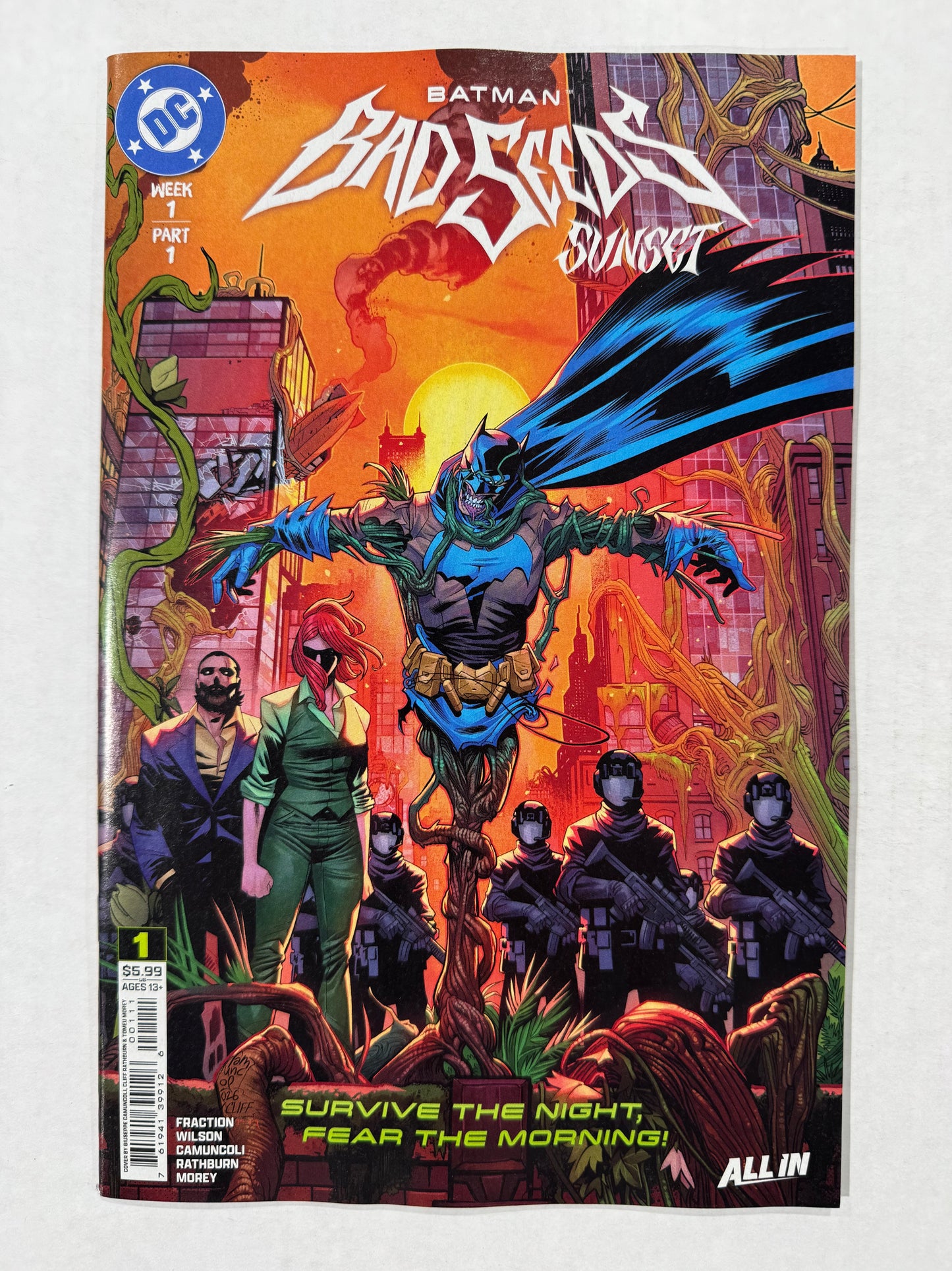 BATMAN: BAD SEEDS - SUNSET #1 NM