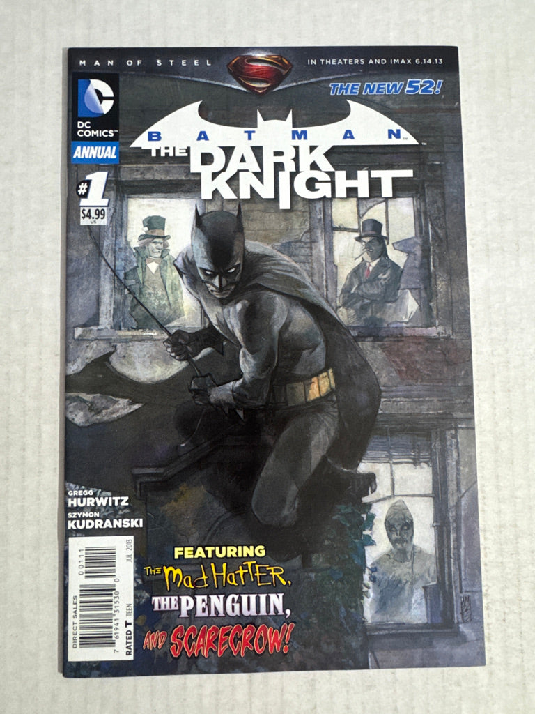 BATMAN THE DARK KNIGHT ANNUAL #1 2013 NM Alex Maleev Cover