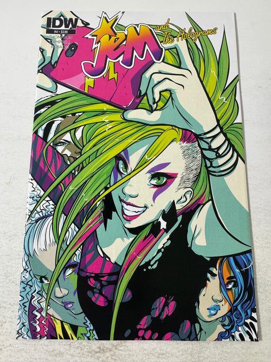 JEM AND THE HOLOGRAMS #4 NM