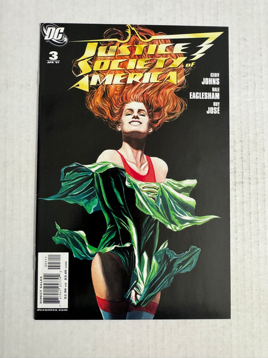 JUSTICE SOCIETY OF AMERICA #3 Vol 3  Alex Ross Cover 1ST APPEARANCE