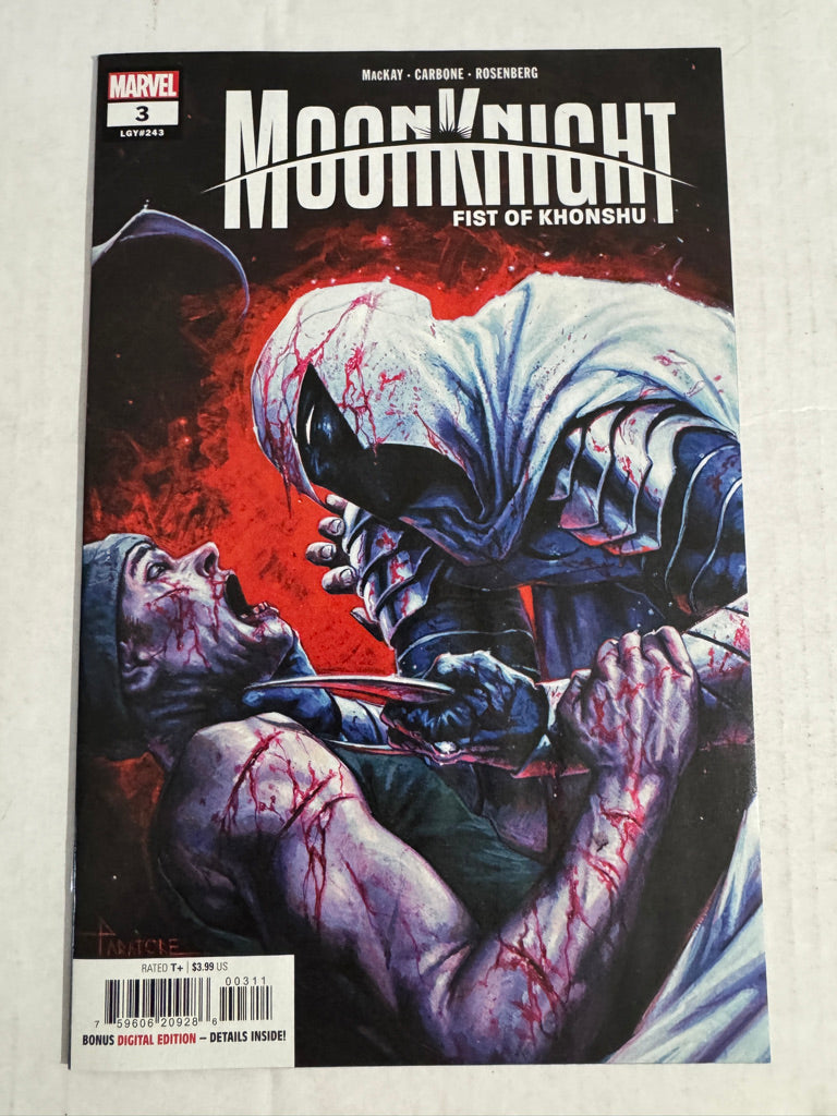 MOON KNIGHT FIST OF KHONSHU #3 NM