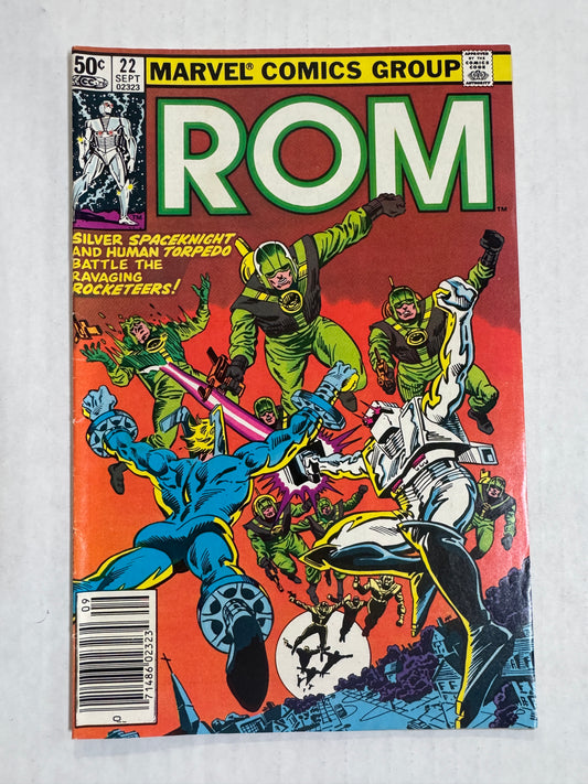 ROM #22 VG/FN NEWSSTAND