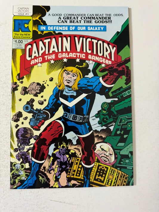 CAPTAIN VICTORY AND THE GALACTIC RANGERS #9 VF/NM  Jack Kirby Cover