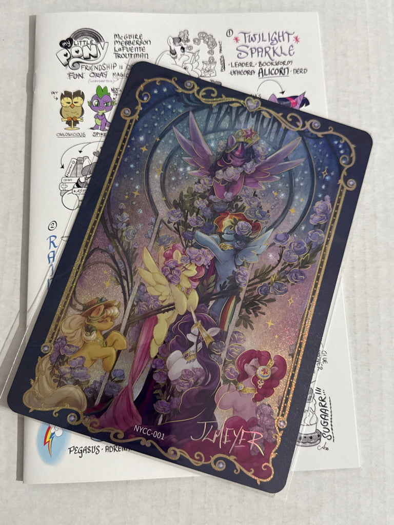 MY LITTLE PONY FRIENDSHIP IS MAGIC #1 Ashcan NM NyCC Variant W/ Promo Card