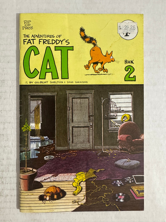 THE ADVENTURES OF FAT FREDDY'S CAT #2 VG (1980)