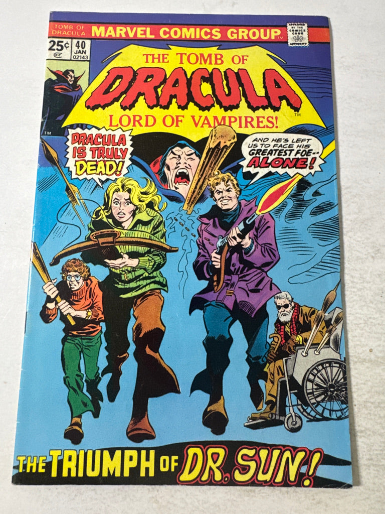 THE TOMB OF DRACULA #40 FN
