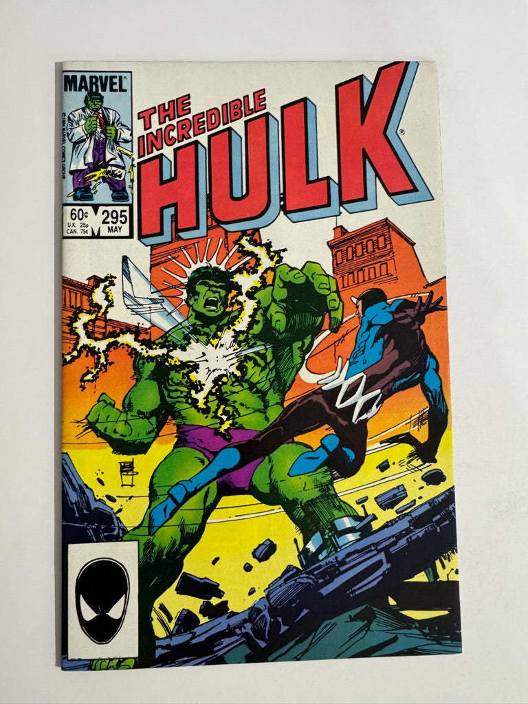 INCREDIBLE HULK #295 NM Bill Sienkiewicz Cover