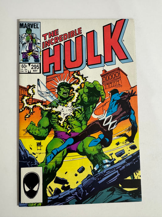 INCREDIBLE HULK #295 NM Bill Sienkiewicz Cover