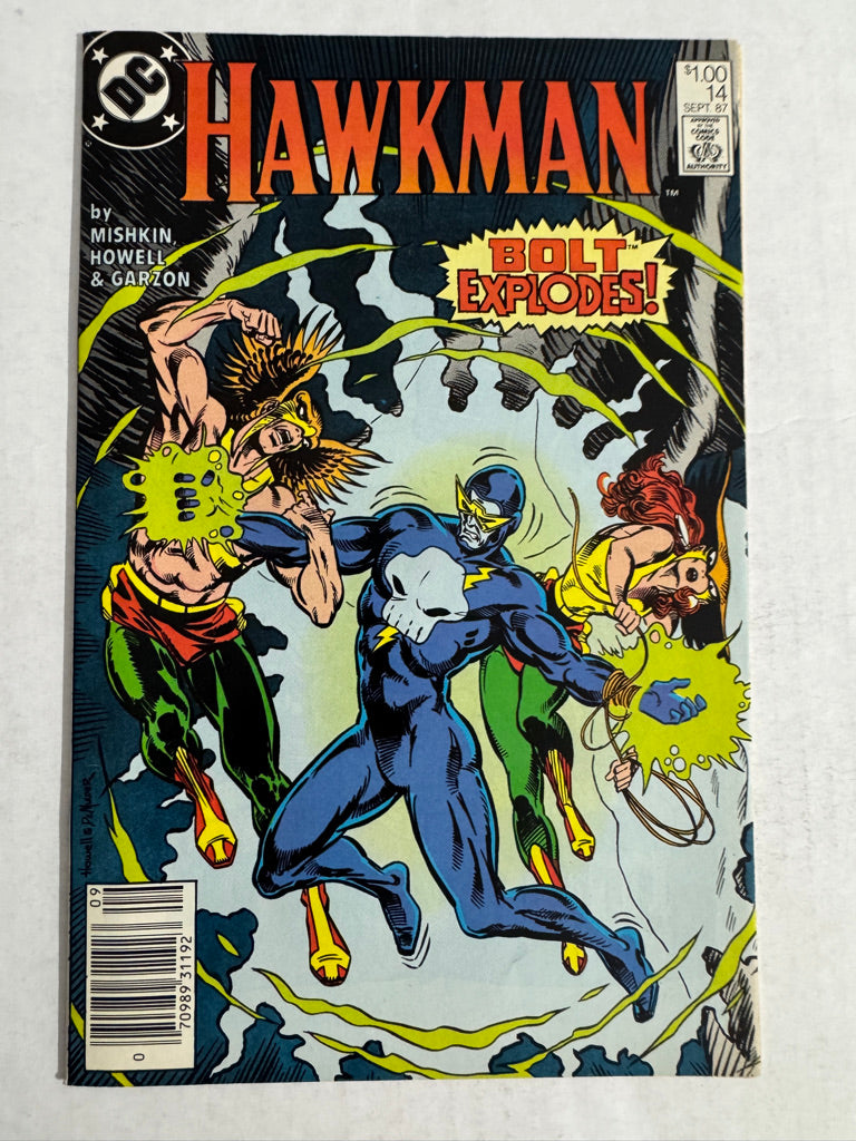 HAWKMAN #14 Vol 2 VF/NM CANADIAN PRICE VARIANT