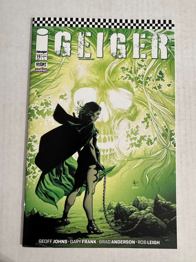 GEIGER #19 Vol 2 NM Gary Frank Cover